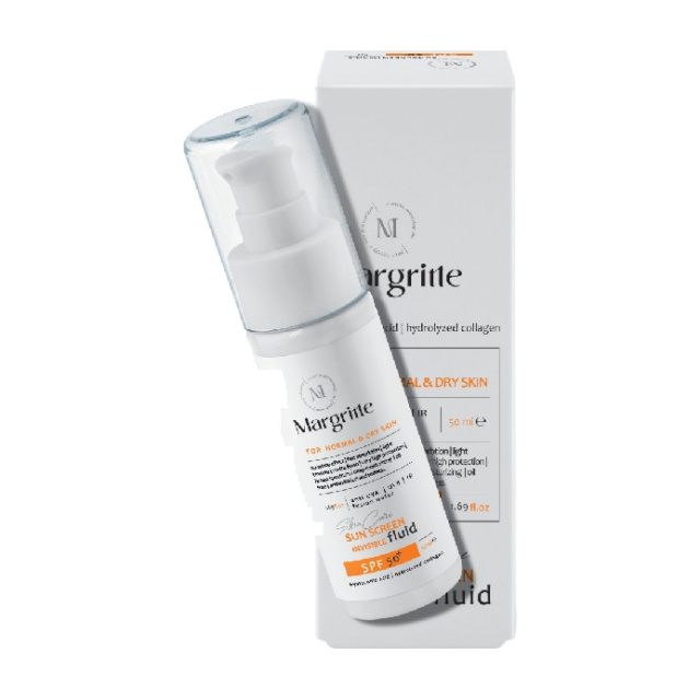 سائل واقي شمس شفاف SPF50+ للبشرة العادية إلى الجافة