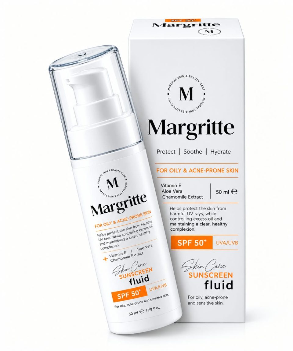 سائل واقي شمس شفاف SPF50+ للبشرة الدهنية والمعرضة لحب الشباب