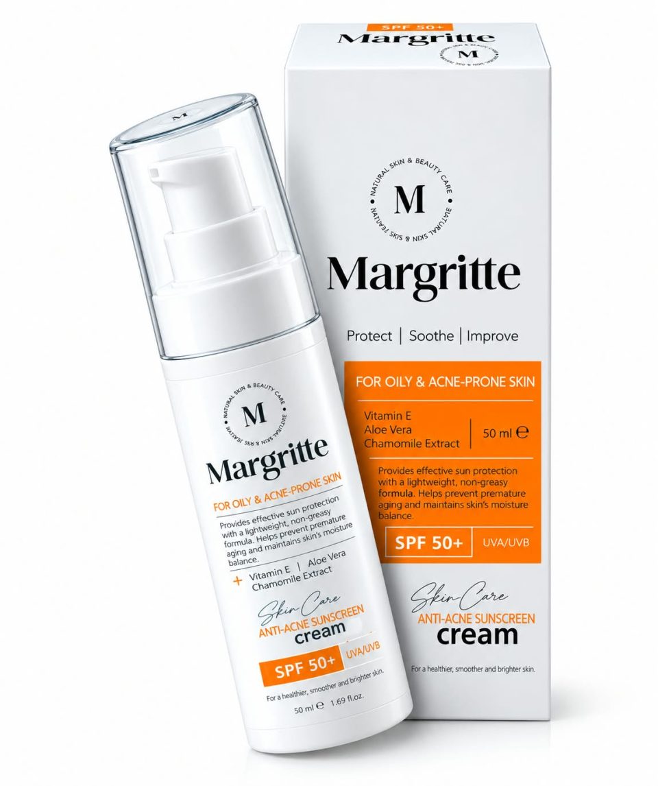 واقي شمس مفتّح SPF50+ بيج طبيعي للبشرة العادية إلى الجافة